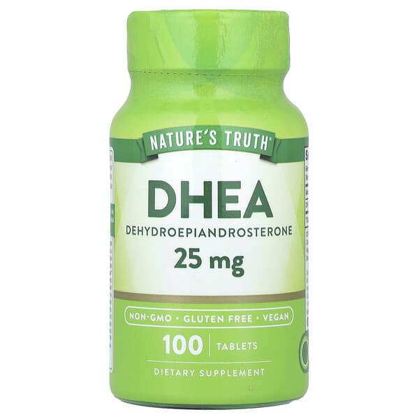 Nature's Truth, DHEA，25 毫克，100 片素食片