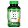 Vitamin C Kunyah Plus Rosehip Liar, Jeruk Alami, 1.000 mg, 60 Tablet Kunyah (500 mg per Tablet)