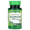 High Potency Selenium, 200 mcg, 100 Tablets