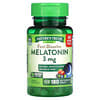 Melatonina, Baya natural, 3 mg, 180 comprimidos de disolución rápida