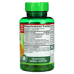 Nature's Truth, Turmeric Curcumin Complex Plus Black Pepper Extract, 500 mg, 120 Quick Release Capsules