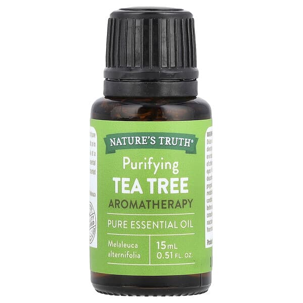 Nature's Truth, Pure Essential Oil, Purifying Tea Tree, 0.51 fl oz (15 ml)