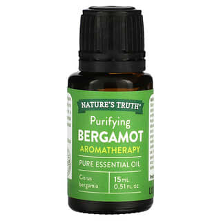 Nature's Truth, Pure Essential Oil, Purifying Bergamot, 0.51 fl oz (51 ml)
