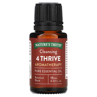 Nature's Truth, Aceite esencial puro, Cleansing 4 Thrive, 15 ml (0,51 oz. Líq.)