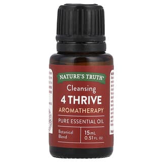Nature's Truth, Huile essentielle pure, Nettoyant 4 Thrive, 15 ml