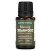Pure Essential Oil, Balancing Cedarwood, 0.51 fl oz (15 ml)