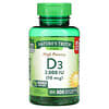 High Potency Vitamin D3, 50 mcg (2,000 IU), 300 Quick Release Softgels
