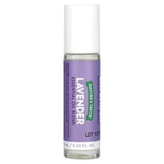 Nature's Truth, Essential Oil Blend Roll On, Rejuvenating Lavender, 0.33 fl oz (10 ml)