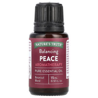 Nature's Truth, Aceite esencial puro, Paz equilibrante, 15 ml (0,51 oz. Líq.)