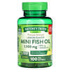 Miniaceite de pescado, Concentración prémium, Limón, 1300 mg, 100 minicápsulas blandas (650 mg por cápsula blanda)
