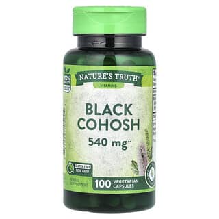 Nature's Truth, Черный кохош, 540 мг, 100 вегетарианских капсул