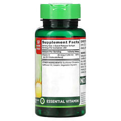 Nature's Truth, Vitamina D3 de alta potencia, 25 mcg (1000 UI), 250 cápsulas blandas de liberación rápida