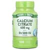 Calcium Citrate Plus D3, 100 Coated Caplets