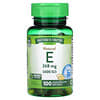 Natural E, 268 mg (400 IU), 100 Weichkapseln mit schneller Freisetzung