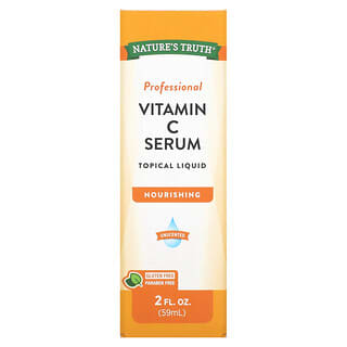 Nature's Truth, Vitamin C Serum, Topical Liquid, Unscented, 2 fl oz (59 ml)