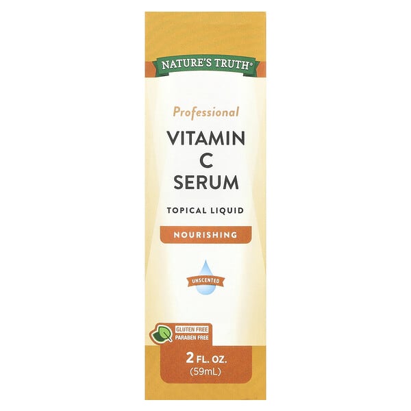 Nature's Truth, 비타민C 세럼, 국소 액상, 무향, 59ml (2 fl oz)
