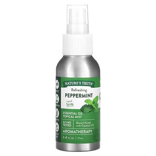 Nature's Truth, Essential Oil, Topical Mist, Refreshing Peppermint , 2.4 fl oz (71 ml)