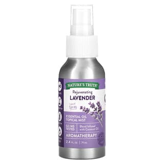 Nature's Truth‏, Essential Oil Topical Mist, Rejuvenating Lavender, 2.4 fl oz (71 ml)