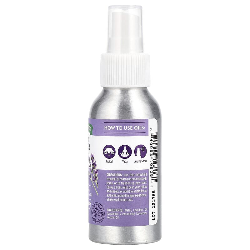 Essential Oil Topical Mist, Rejuvenating Lavender, fl oz (71 ml)