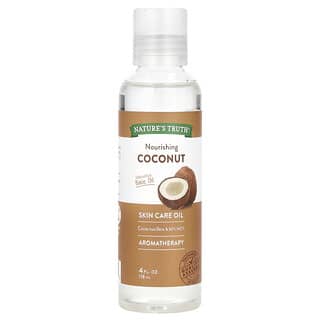 Nature's Truth, Olejek do pielęgnacji skóry, odżywczy kokos, bezzapachowy, 118 ml