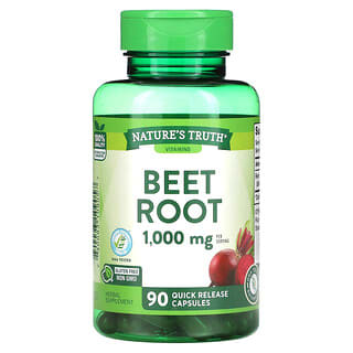 Nature's Truth‏, Beet Root, 500 mg, 90 Quick Release Capsules