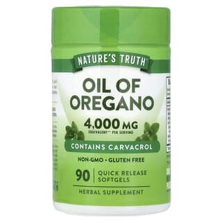 Nature's Truth, Oil of Oregano, 90 Quick Release Softgels
