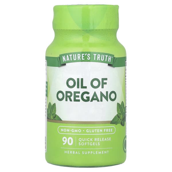 Oil Of Oregano, 90 Quick Release Softgels (1,500 mg per Softgel)