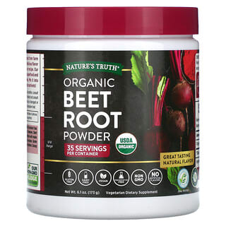 Nature's Truth‏, Organic Beet Root Powder, 6.1 oz (173 g)