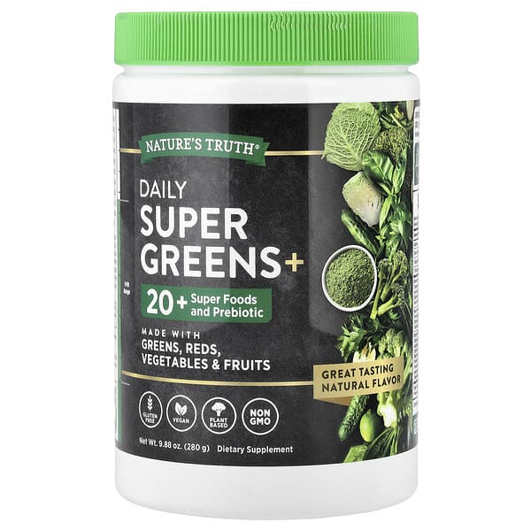 Daily Super Greens+, 9.88 oz (280 g)