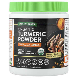 Nature's Truth, Organik Zerdeçal Tozu, 7 oz (198 gr)