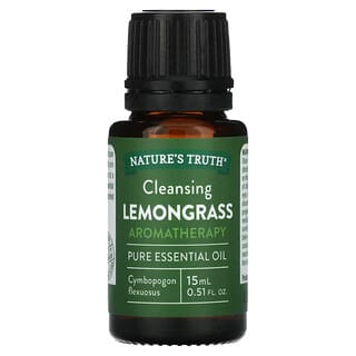 Nature's Truth, Huile essentielle pure, Lemongrass nettoyante, 15 ml