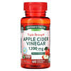 Vinaigre de cidre de pomme triple concentration, 1200 mg, 60 capsules végétariennes (600 mg par capsule)