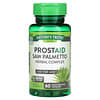 ProstAid Saw Palmetto, Complejo herbal, 60 cápsulas de liberación rápida