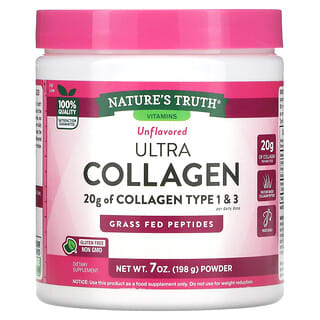Nature's Truth, Ultra Collagen Powder, без добавок, 198 г (7 унций)