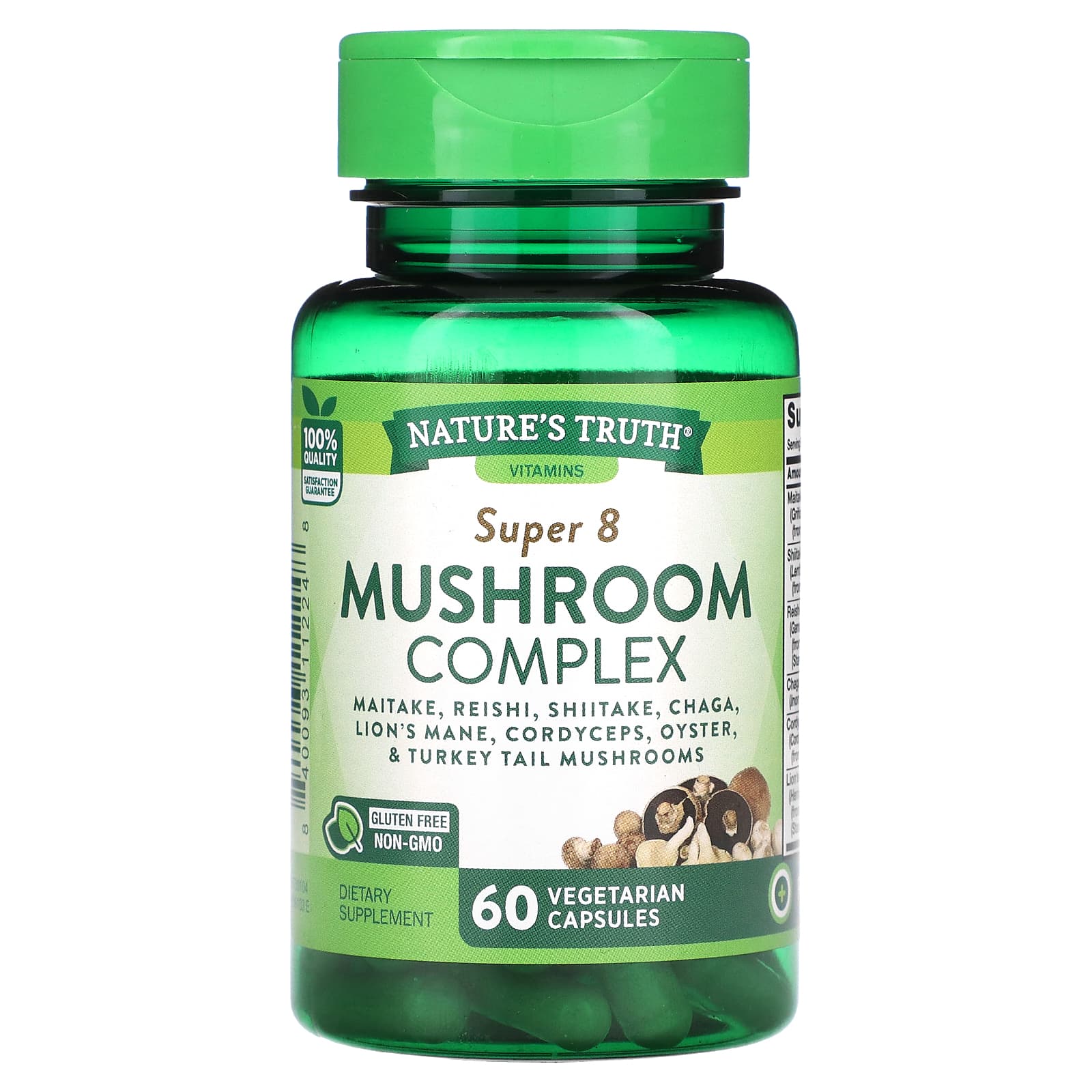 Super 8 Mushroom Complex, 60 Vegetarian Capsules