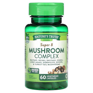 Nature's Truth, Super 8 Mushroom Complex, 60 Vegetarian Capsules