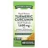 Turmeric Curcumin plus Ginger, Astragalus and Black Pepper Extract, 800 mg, 60 Rapid Release Liquid Softgels