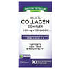Complejo de múltiples tipos de colágeno, 2000 mg, 90 cápsulas de liberación rápida (500 mg por cápsula)