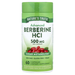 Nature's Truth, Cloridrato de Berberina, 60 Cápsulas (250 mg por Cápsula)