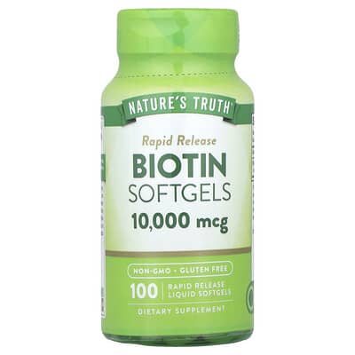 Nature's Truth, Biovitamins, 10,000 mcg, 100 Quick-Release Softgels