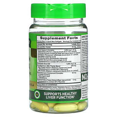 Nature's Truth, Gold Series Liver Health Formula, mit Löwenzahn, Artischocke, Kurkuma, Rote Beete, 60 Liquid Max. Weichkapseln