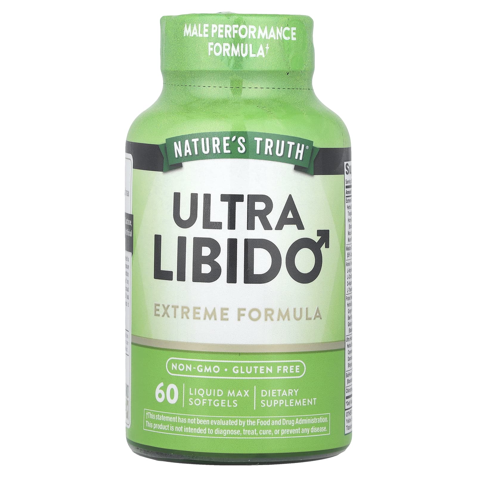 Ultra Libido, Extreme Formula, 60 Sıvı Max Yumuşak Kapsül