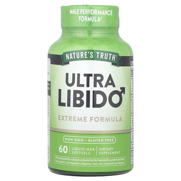 Ultra Libido, Extreme Formula, 60 Liquid Max Softgels