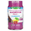 Magnésium à absorption améliorée, Citron et framboise naturels, 200 mg, 60 gommes vegan (67 mg par gomme)