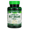 Grass-Fed Beef Organs, 650 mg, 120 Quick Release Capsules