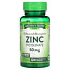 Picolinato de Zinco, 50 mg, 120 Cápsulas de Liberação Rápida