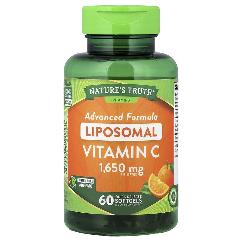 Liposomal Vitamin C, Advanced Formula, 60 Quick Release Softgels