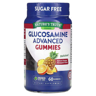 Nature's Truth, Glucosamin Advanced Gummies, Orangen-Ananas, 60 Fruchtgummis