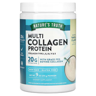 Nature's Truth, Multi Collagen Protein, Vanilla, 9 oz (255 g)