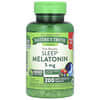Melatonina para dormir, Baya natural, 5 mg, 200 comprimidos de rápida disolución